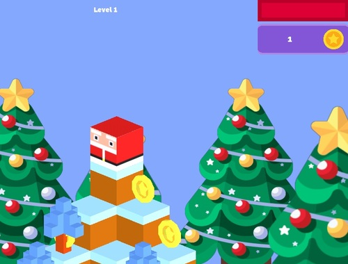 Spēle Ziemassvētku vecītis steidzas uz leju  online
