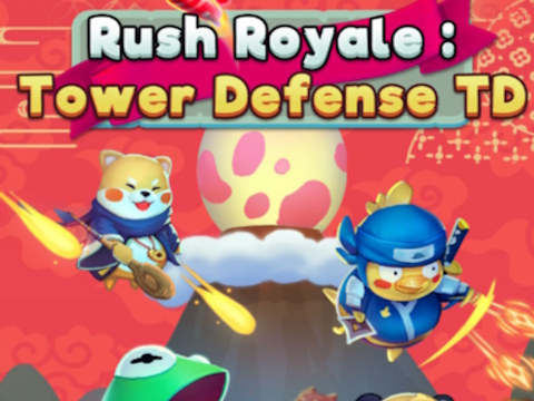 Spēle Rush Royale: Tower Defense TD online