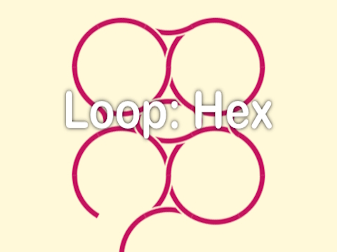 Spēle Loop: Hex online