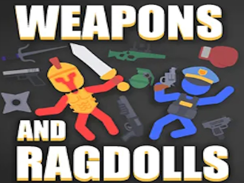Spēle Ieroči un ragdolli  online