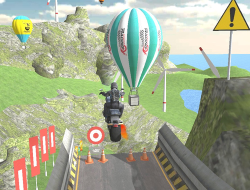 Spēle Lēciens ar velosipēdu  online