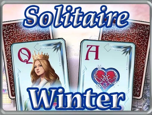Spēle Dārgakmeņu spēle: Solitaire Winterscapes  online