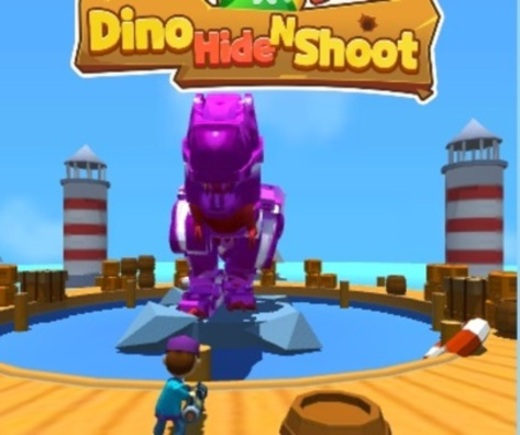 Spēle Dino paslēpt n šaut  online