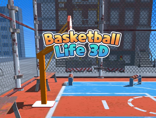 Spēle Basketbola dzīve 3d  online