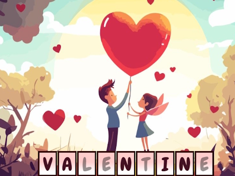 Spēle Valentīna slēptie alphawords  online