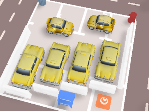 Spēle Autostāvvieta traka  online