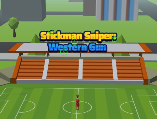 Spēle Stickman snaipera rietumu lielgabals  online