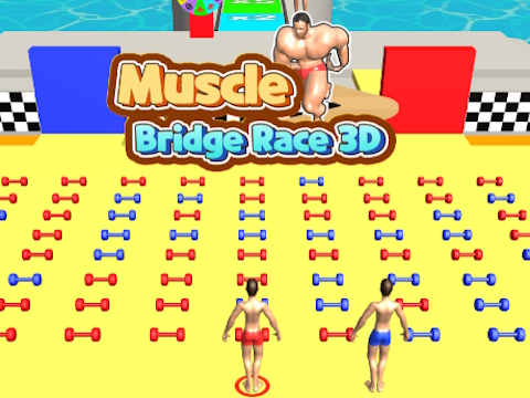 Spēle Muskuļu tilta sacīkstes 3D online
