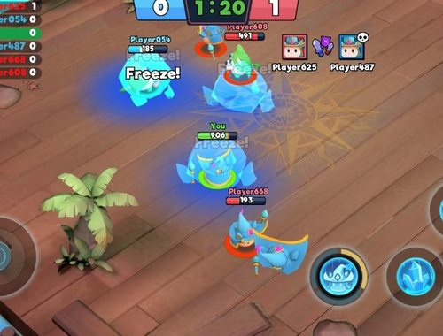 Spēle Mobilā leģendu Slime 3V3  online