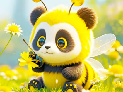 Spēle Finierzāģa mīkla: Panda bite  online