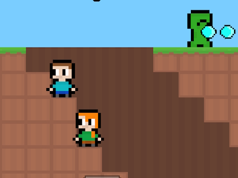 Spēle McBros Pixelcraft online