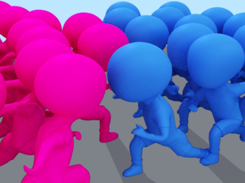 Spēle Grāfa meistars: pūļa skrējējs 3D  online