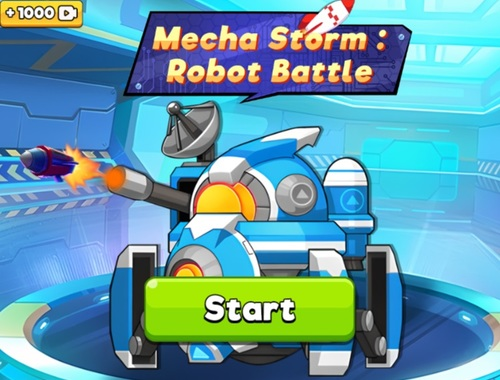 Spēle Mecha Storm Robot kaujas online