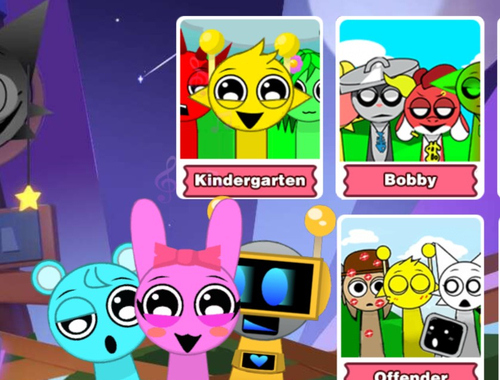 Spēle Incredibox Party Frozen Sprunki Beat online