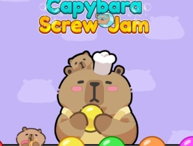 Spēle Capybara skrūvju ievārījums  online