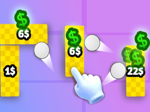 Spēle Nauda pingpong  online