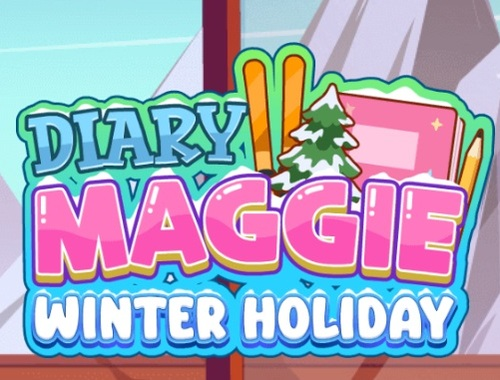 Spēle Dienasgrāmata Maggie: ziemas brīvdienas  online