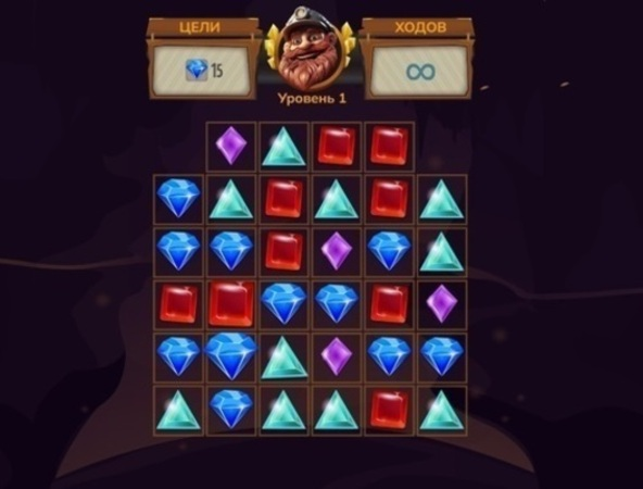 Spēle Jewel Miner meklējumi  online