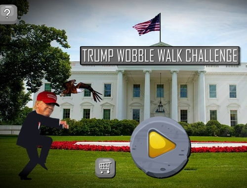 Spēle Trump Wobble Walk izaicinājums  online
