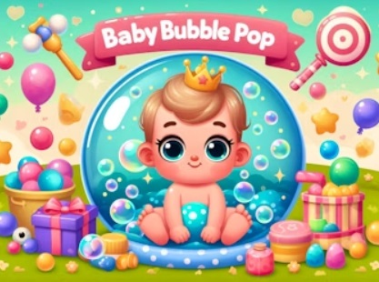 Spēle Bērnu burbuļu pops  online