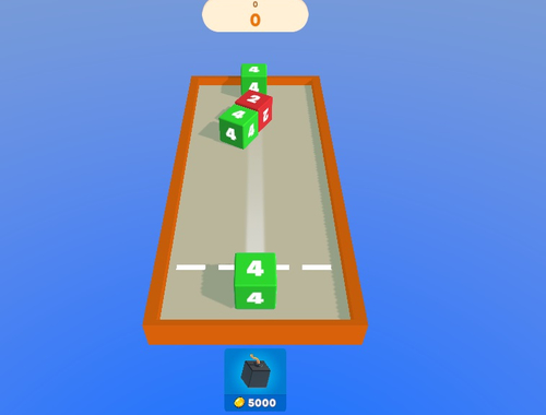 Spēle Apvienot kubus 2048 3d  online