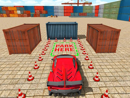 Spēle Automašīnu autostāvvieta triks 2024  online