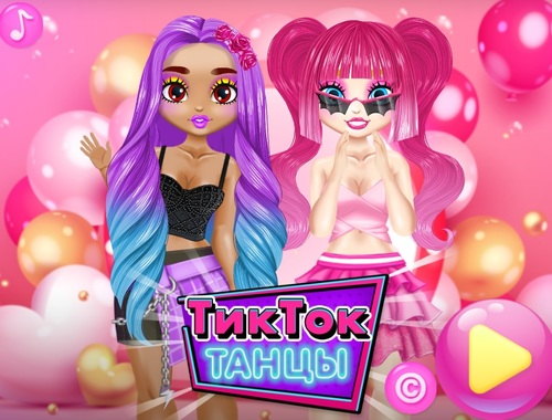 Spēle Tiktok deja  online