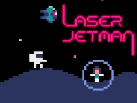 Spēle Lāzers Jetmans  online