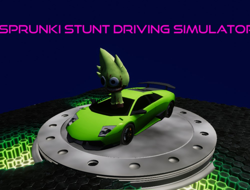 Spēle Sprrunki triku braukšanas simulators  online