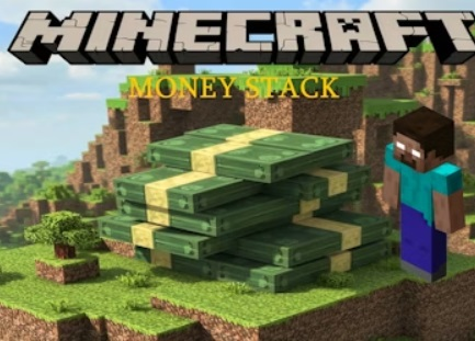 Spēle Minecraft naudas kaudze  online