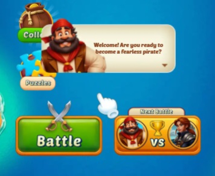 Spēle Pirāts 21  online