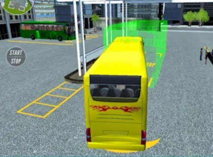 Spēle Autobusa vadītāja simulators 3D  online