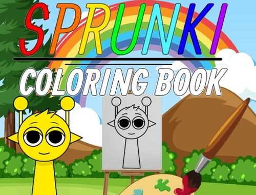 Spēle Sprunk krāsojamā grāmata  online