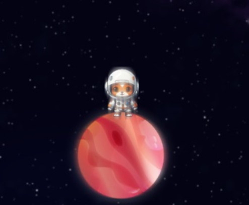 Spēle Astro kucēns  online