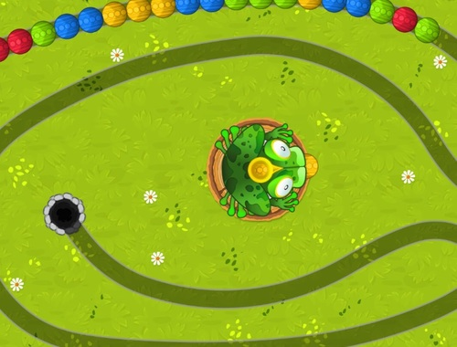Spēle Frogtastic marmora piedzīvojums  online