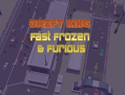 Spēle Drift King ātri sasalis un nikns  online