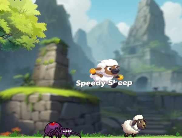 Spēle Ātras aitas  online