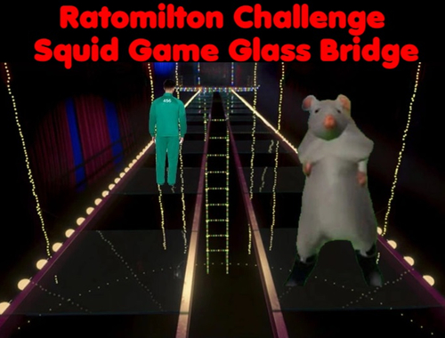 Spēle Rato Milton Challenge Squid Game Glass Bridge  online