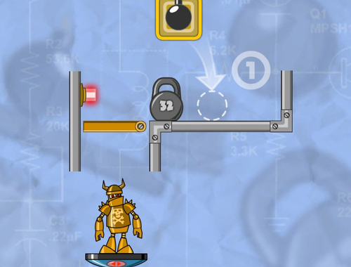 Spēle Avārija robotu!  online