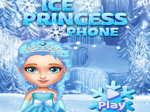 Spēle Ledus princeses tālrunis  online