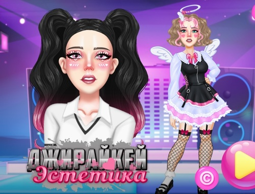 Spēle Jirai Kei estētika  online