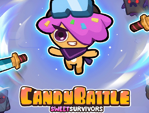 Spēle Candy kauja: saldie izdzīvojušie  online