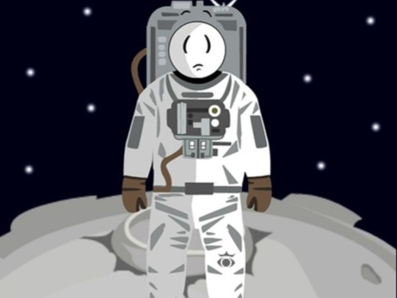 Spēle Stickman kosmosā  online