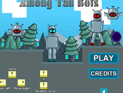 Spēle Starp tau robotiem  online