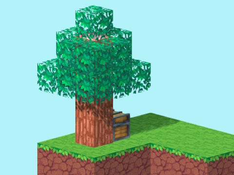 Spēle Skyblock 3D: izdzīvošana  online