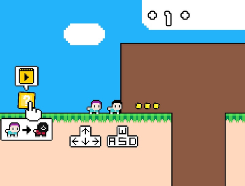 Spēle Pixcade kalmārs  online