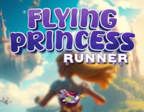 Spēle Lidojošais princeses skrējējs  online