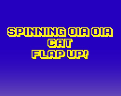 Spēle Vērpjot oia oia cat atloks uz augšu  online