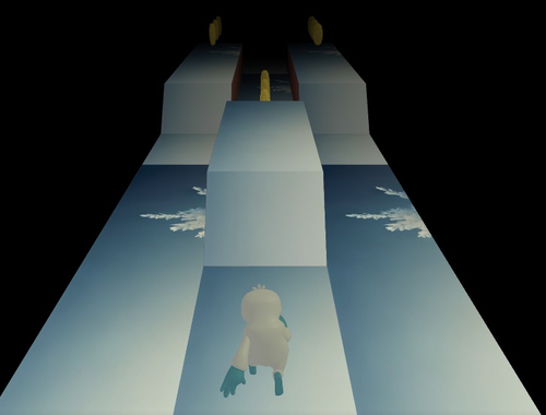 Spēle Yeti Dungeon skrējējs  online