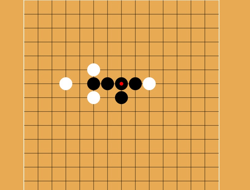 Spēle Gomoku pieci akmeņi pēc kārtas  online